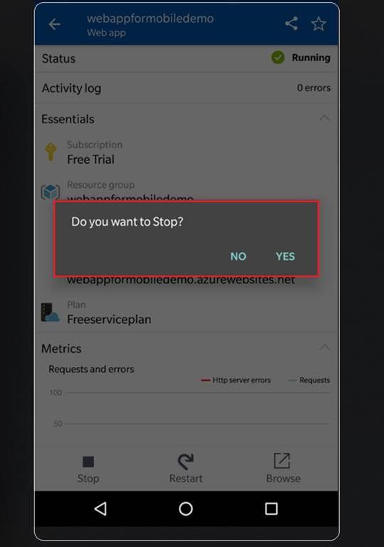 Microsoft Azure Mobile App