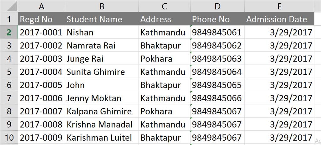Export to Excel using Kendo UI in ASP.NET Core by Nishan