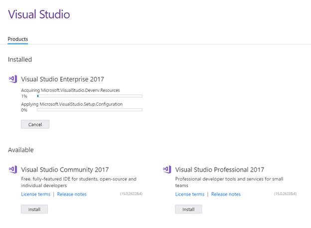 Visual Studio 2017