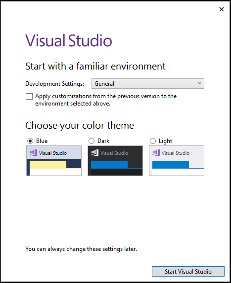 Visual Studio 2017