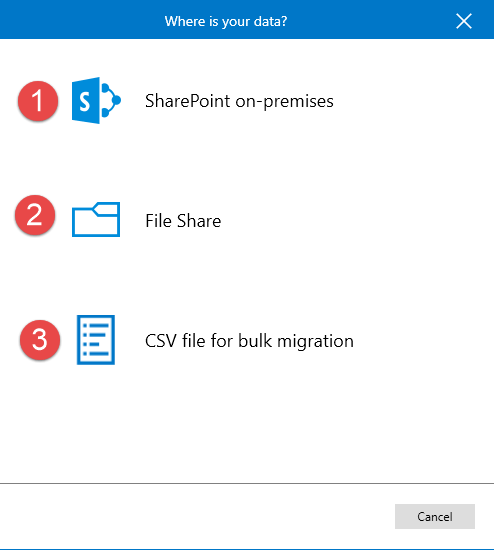 Microsoft SharePoint Migration Tool