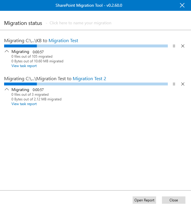 Microsoft SharePoint Migration Tool