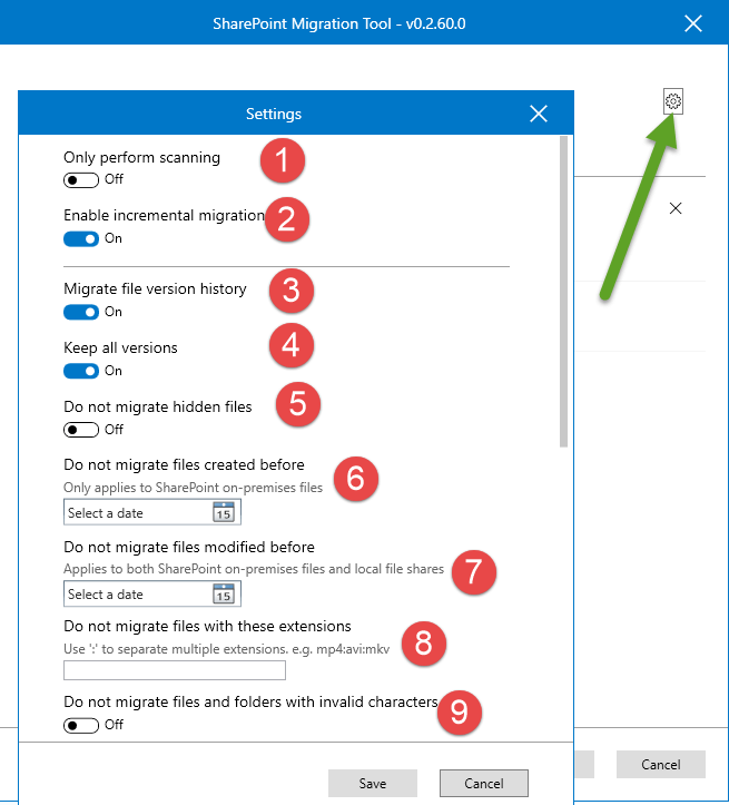 Microsoft SharePoint Migration Tool