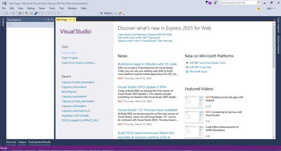 VS2015 