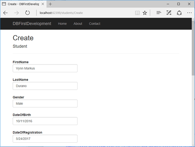 Entity Framework Core