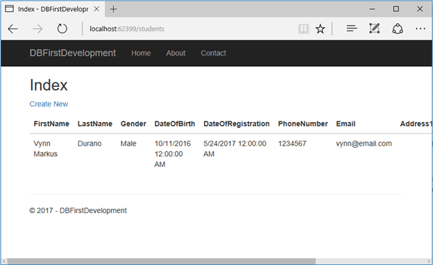 Entity Framework Core