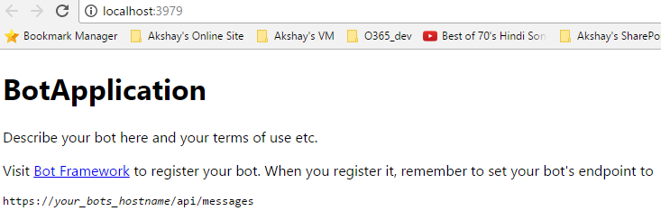 Microsoft Bot Framework