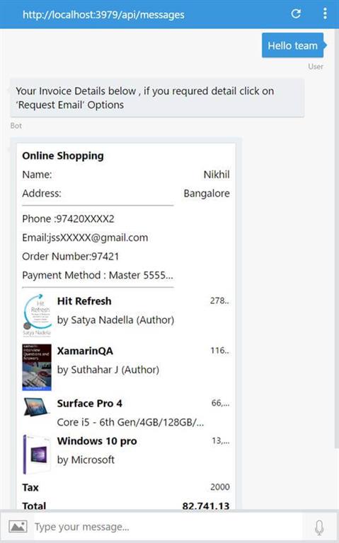 Microsoft Bot Framework