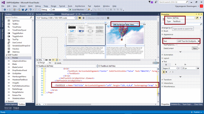 Visual studio 2015 