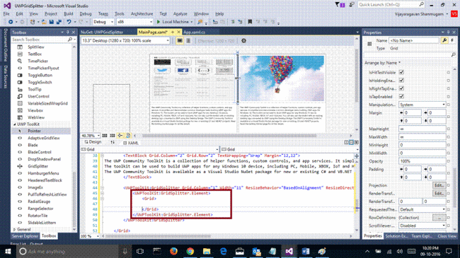 Visual studio 2015 