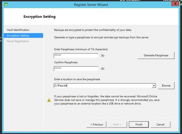 encryption key