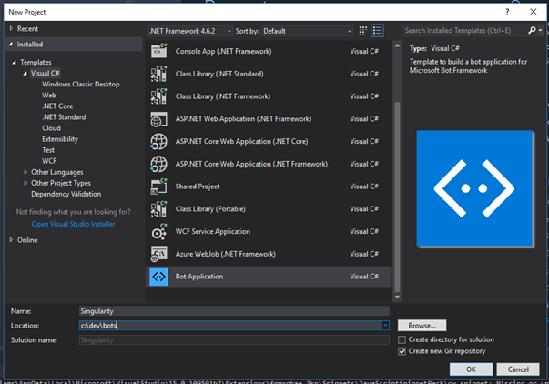 Microsoft Bot Framework 