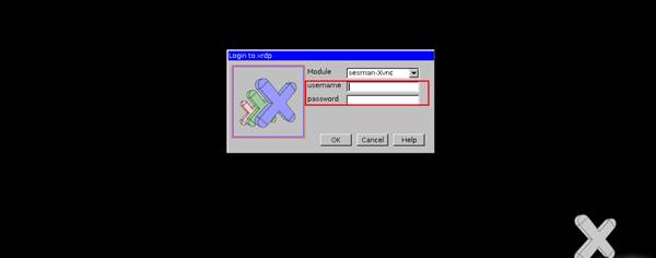 user name and password 