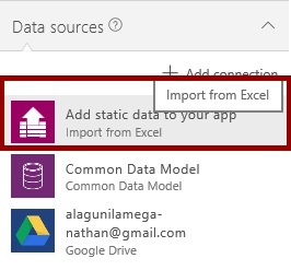 Excel file