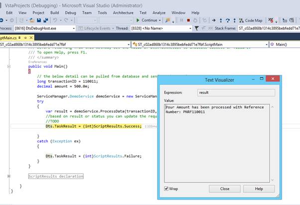 SQL Server Integration Service