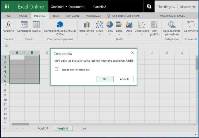 target Excel file