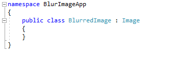 BlurredImage in Xamarin
