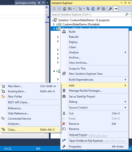 BlurredImage in Xamarin