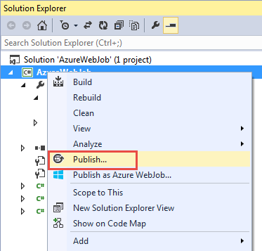 Solution Explorer