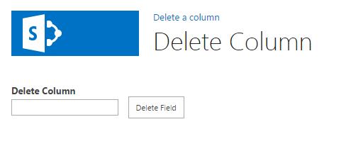 delete