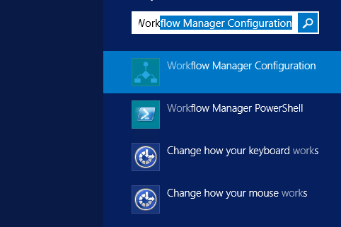 Configuration of SharePoint 2013 workflow in SharePoint Designer 2013