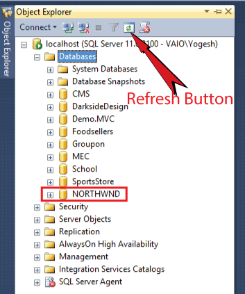northwind database available in sql server