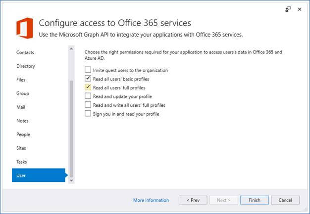 Microsoft Graph Provider