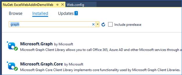 Microsoft Graph Provider