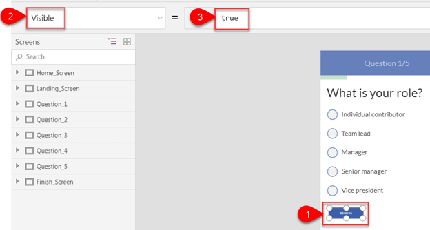 Timer Control in PowerApps