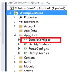  App_Start Folder