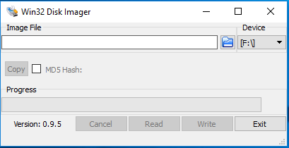 Win32DiskManager tool