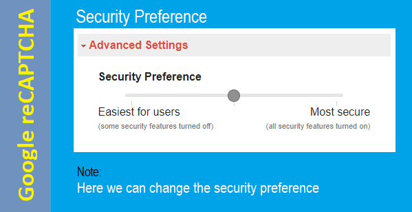 Security Preference