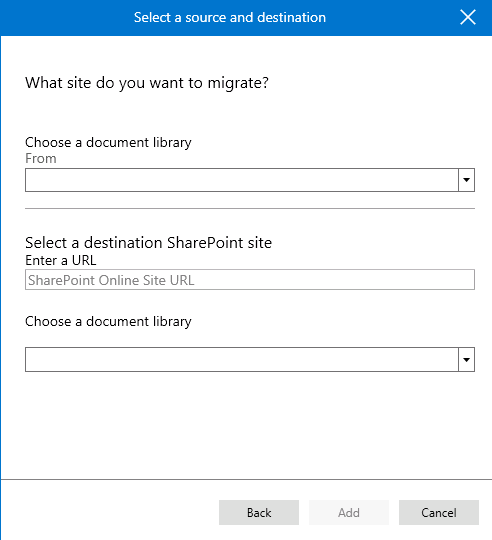 SharePoint Migration Tool