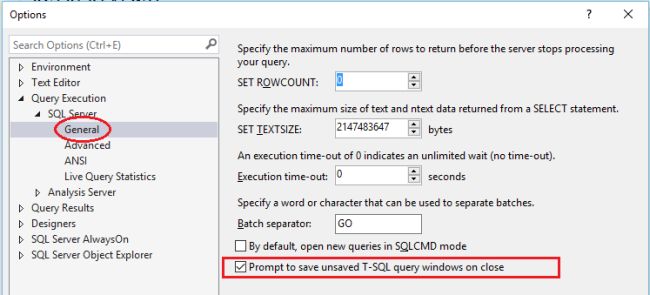 SQL Server Management Studio