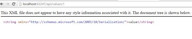 specify id in the URL 