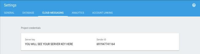 Cloud Messaging Server