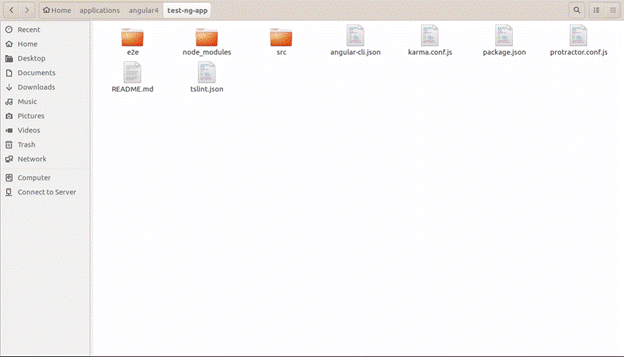 create new application