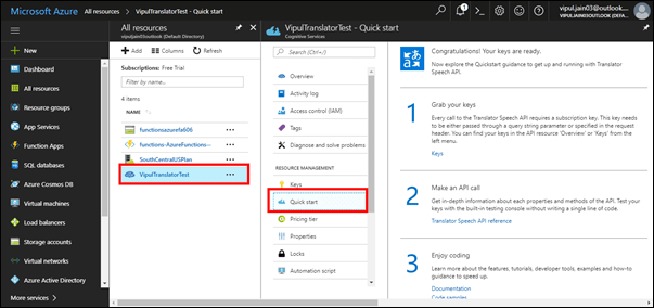 Microsoft Cognitive Services
