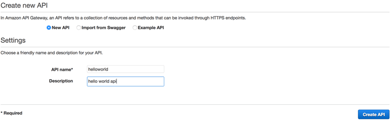 AWS API Gateway
