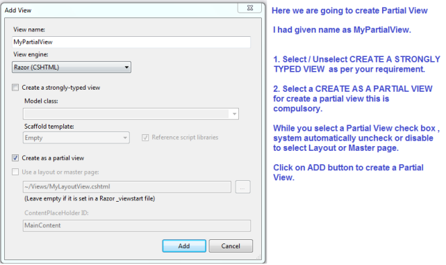 Partial View Example
