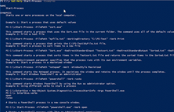 Windows PowerShell.