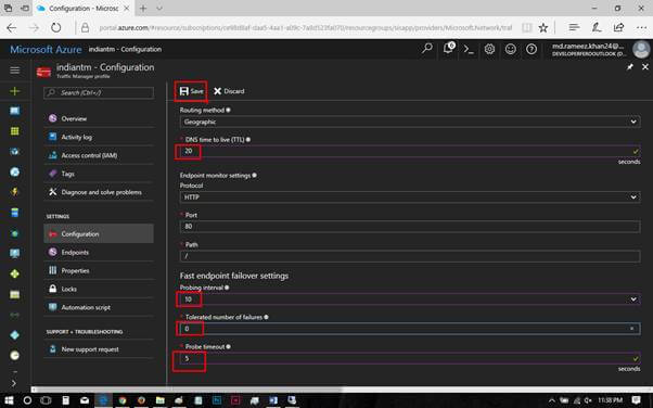 Azure Traffic Manager