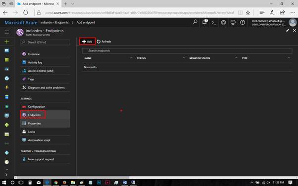 Azure Traffic Manager