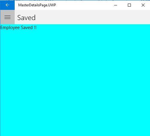 MasterDetailPage In Xamarin