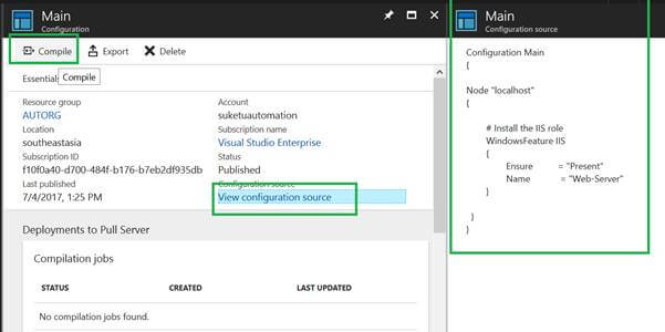 Microsoft Azure Automation 