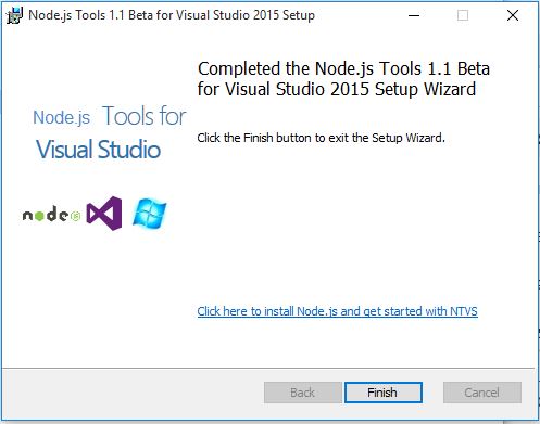 Node.js Tools For Visual Studio