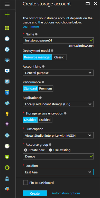 Azure Storage