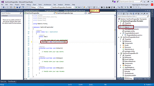 Visual studio