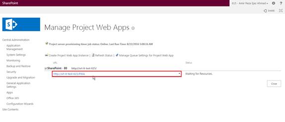 Project Web Apps