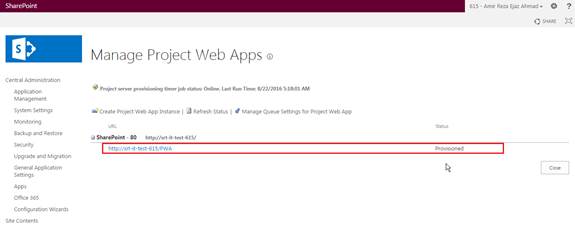 Project Web Apps